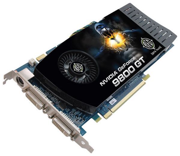 Отзывы BFG GeForce 9800 GT 600Mhz PCI-E 2.0 512Mb 1800Mhz 256 bit 2xDVI TV HDCP YPrPb