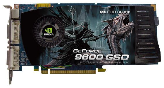 Отзывы ECS GeForce 9600 GSO 550Mhz PCI-E 2.0 384Mb 1600Mhz 192 bit 2xDVI TV HDCP YPrPb