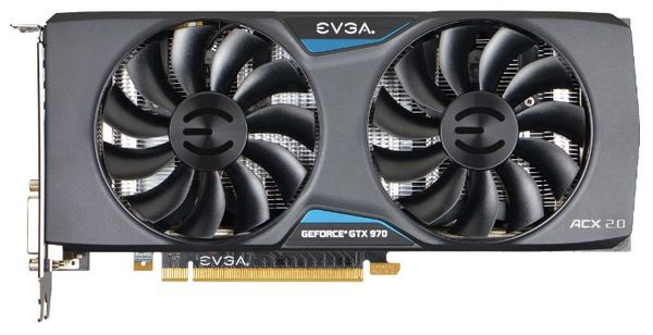 Отзывы EVGA GeForce GTX 970 1165Mhz PCI-E 3.0 4096Mb 7010Mhz 256 bit 2xDVI HDMI HDCP