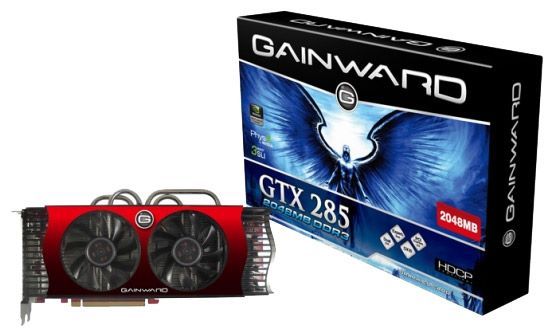 Отзывы Gainward GeForce GTX 285 648Mhz PCI-E 2.0 2048Mb 2484Mhz 512 bit 2xDVI TV HDCP YPrPb