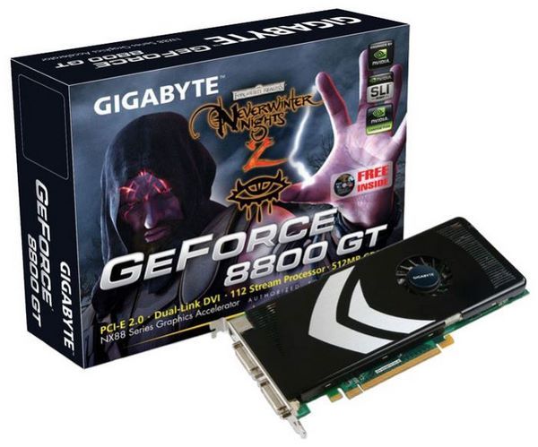 Отзывы GIGABYTE GeForce 8800 GT 600Mhz PCI-E 2.0 512Mb 1800Mhz 256 bit 2xDVI TV HDCP YPrPb