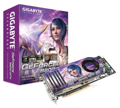 Отзывы GIGABYTE GeForce 8800 GTX 575Mhz PCI-E 768Mb 1800Mhz 384 bit 2xDVI TV HDCP YPrPb