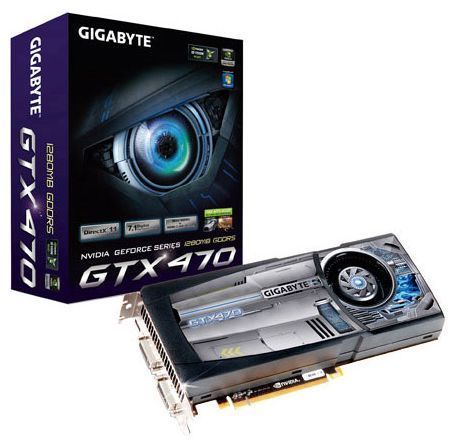 Отзывы GIGABYTE GeForce GTX 470 607Mhz PCI-E 2.0 1280Mb 3348Mhz 320 bit 2xDVI Mini-HDMI HDCP VIVO