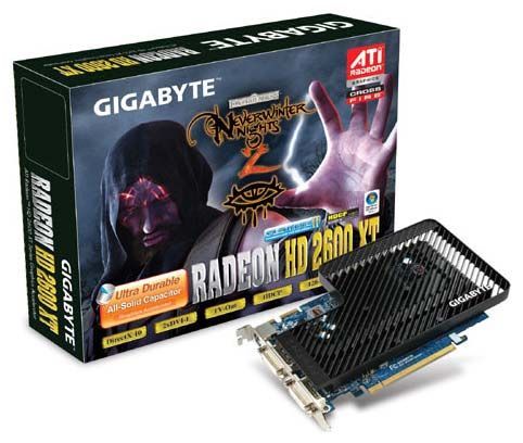 Отзывы GIGABYTE Radeon HD 2600 XT 800Mhz PCI-E 256Mb 1600Mhz 128 bit 2xDVI TV HDCP YPrPb Silent