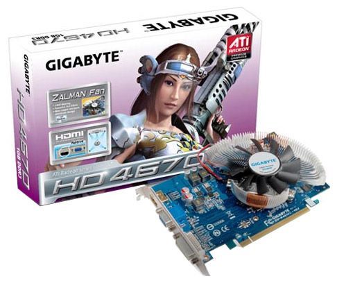 Отзывы GIGABYTE Radeon HD 4670 750Mhz PCI-E 2.0 1024Mb 1600Mhz 128 bit DVI HDMI HDCP