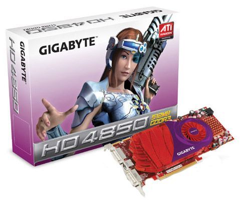 Отзывы GIGABYTE Radeon HD 4850 625Mhz PCI-E 2.0 512Mb 2000Mhz 256 bit 2xDVI TV HDCP YPrPb