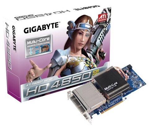 Отзывы GIGABYTE Radeon HD 4850 640Mhz PCI-E 2.0 1024Mb 1880Mhz 256 bit DVI HDMI HDCP