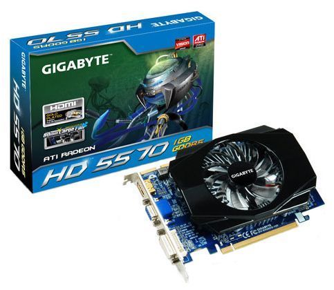 Отзывы GIGABYTE Radeon HD 5570 650Mhz PCI-E 2.1 1024Mb 4000Mhz 128 bit DVI HDMI HDCP