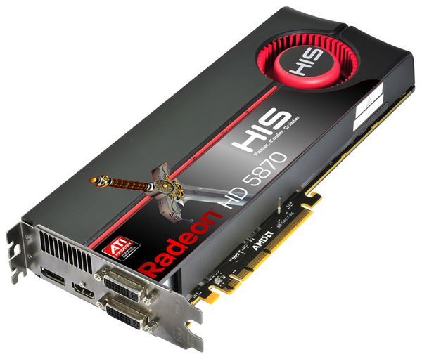 Отзывы HIS Radeon HD 5870 850Mhz PCI-E 2.0 1024Mb 4800Mhz 256 bit 2xDVI HDMI HDCP Dirt2