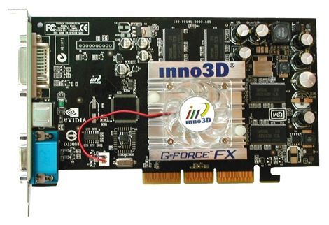 Отзывы Inno3D GeForce FX 5600 325Mhz AGP 128Mb 500Mhz 128 bit DVI TV