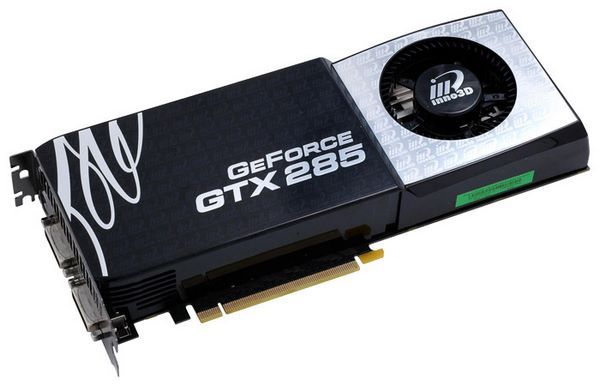 Отзывы Inno3D GeForce GTX 285 648Mhz PCI-E 2.0 1024Mb 2484Mhz 512 bit 2xDVI TV HDCP YPrPb