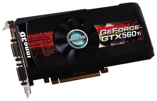 Отзывы Inno3D GeForce GTX 560 Ti 822Mhz PCI-E 2.0 1024Mb 4000Mhz 256 bit 2xDVI Mini-HDMI HDCP