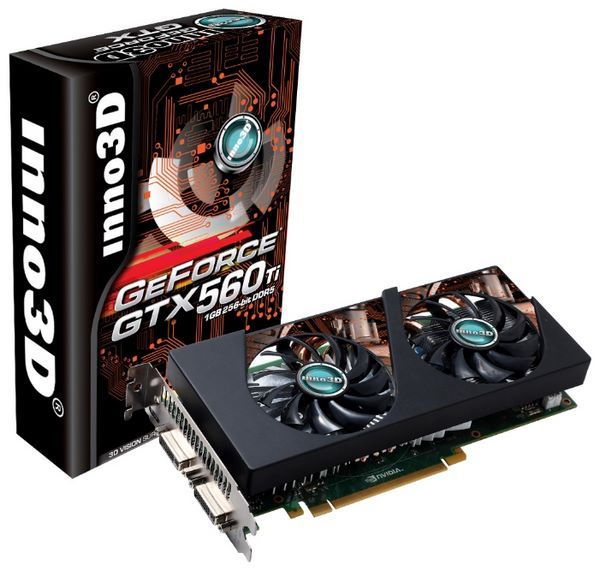 Отзывы Inno3D GeForce GTX 560 Ti 880Mhz PCI-E 2.0 1024Mb 4100Mhz 256 bit 2xDVI Mini-HDMI HDCP