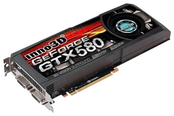 Отзывы Inno3D GeForce GTX 580 772Mhz PCI-E 2.0 1536Mb 4008Mhz 384 bit 2xDVI Mini-HDMI HDCP