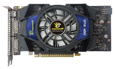 Отзывы Manli GeForce GTS 450 783Mhz PCI-E 2.0 1024Mb 3608Mhz 128 bit 2xDVI Mini-HDMI HDCP