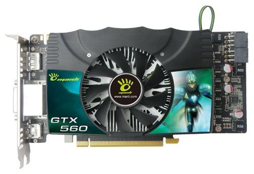 Отзывы Manli GeForce GTX 560 810Mhz PCI-E 2.0 1024Mb 4000Mhz 256 bit 2xDVI HDMI HDCP