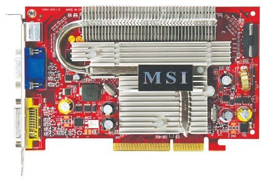 Отзывы MSI GeForce 7600 GS 400Mhz AGP 512Mb 540Mhz 128 bit DVI TV YPrPb