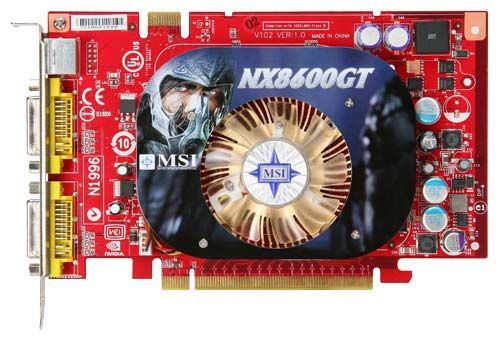 Отзывы MSI GeForce 8600 GT 540Mhz PCI-E 256Mb 1400Mhz 128 bit 2xDVI TV YPrPb