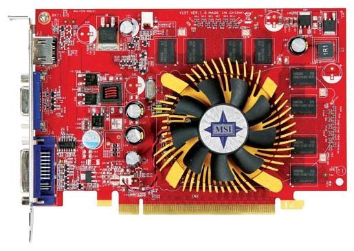 Отзывы MSI GeForce 9500 GT 550Mhz PCI-E 2.0 1024Mb 1000Mhz 128 bit DVI HDMI HDCP