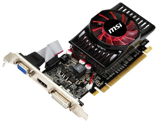 Отзывы MSI GeForce GT 620 700Mhz PCI-E 2.0 1024Mb 1000Mhz 64 bit DVI HDMI HDCP