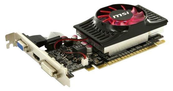 Отзывы MSI GeForce GT 630 810Mhz PCI-E 2.0 2048Mb 1000Mhz 128 bit DVI HDMI HDCP Low Profile