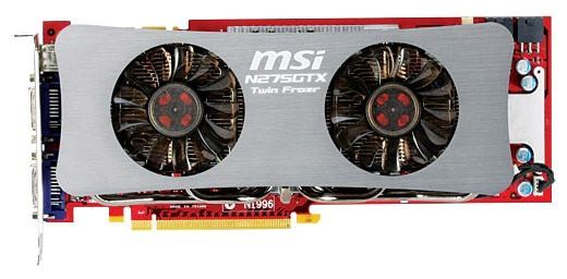 Отзывы MSI GeForce GTX 275 633Mhz PCI-E 2.0 896Mb 2268Mhz 448 bit 2xDVI TV HDCP YPrPb