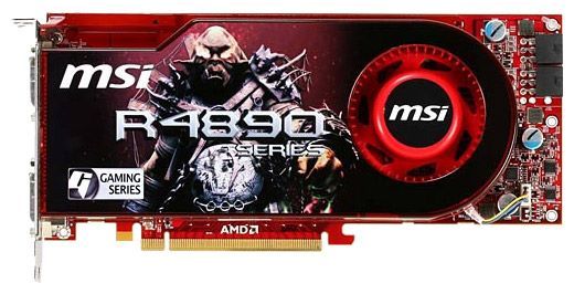 Отзывы MSI Radeon HD 4890 880Mhz PCI-E 2.0 1024Mb 3996Mhz 256 bit 2xDVI TV HDCP YPrPb