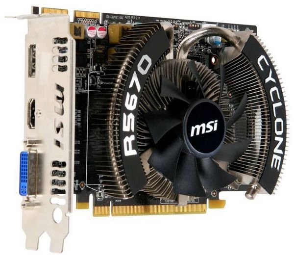 Отзывы MSI Radeon HD 5670 775Mhz PCI-E 2.1 1024Mb 4040Mhz 128 bit DVI HDMI HDCP Cyclone