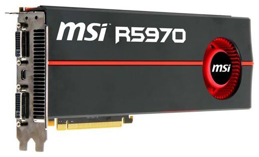 Отзывы MSI Radeon HD 5970 725Mhz PCI-E 2.1 2048Mb 4000Mhz 256 bit 2xDVI HDCP