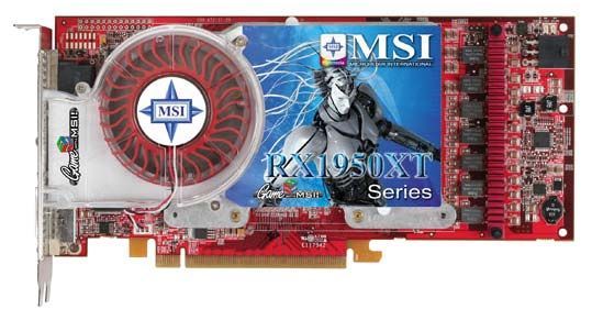 Отзывы MSI Radeon X1950 XT 625Mhz PCI-E 256Mb 1800Mhz 256 bit 2xDVI VIVO HDCP YPrPb