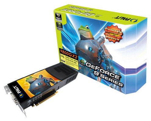 Отзывы Palit GeForce 9800 GX2 600Mhz PCI-E 2.0 1024Mb 2000Mhz 512 bit 2xDVI HDMI HDCP YPrPb