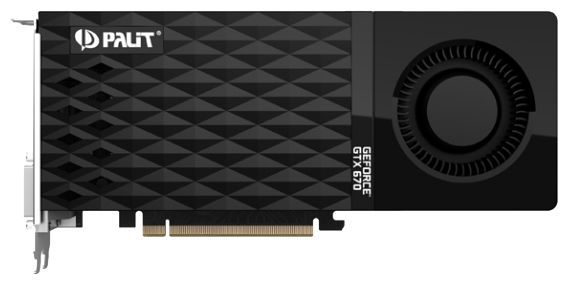 Отзывы Palit GeForce GTX 670 915Mhz PCI-E 3.0 2048Mb 6008Mhz 256 bit 2xDVI HDMI HDCP