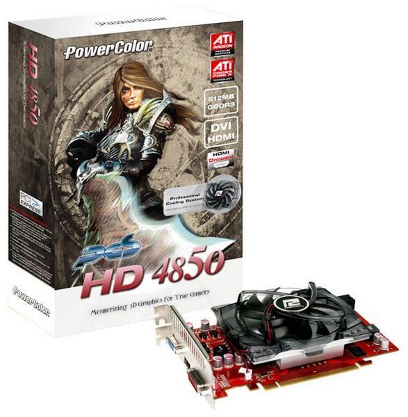 Отзывы PowerColor Radeon HD 4850 625Mhz PCI-E 2.0 512Mb 1986Mhz 256 bit DVI HDMI HDCP