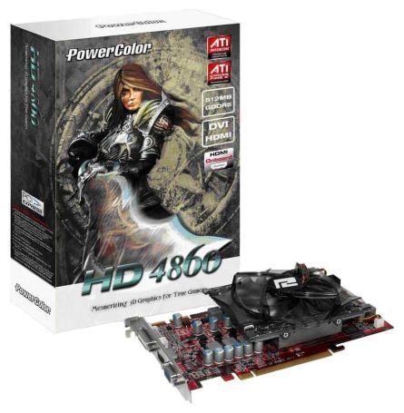 Отзывы PowerColor Radeon HD 4860 700Mhz PCI-E 2.0 512Mb 3000Mhz 256 bit DVI HDMI HDCP