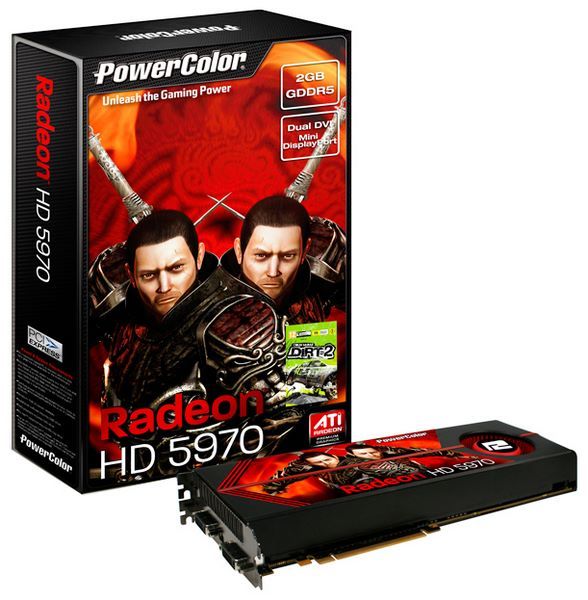 Отзывы PowerColor Radeon HD 5970 725Mhz PCI-E 2.1 2048Mb 4000Mhz 512 bit 2xDVI HDCP