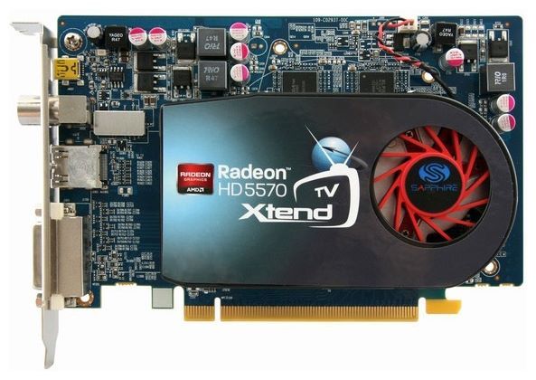 Отзывы Sapphire Radeon HD 5570 650Mhz PCI-E 2.1 1024Mb 4000Mhz 128 bit DVI HDMI HDCP XtendTV