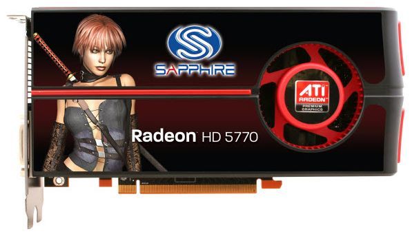 Отзывы Sapphire Radeon HD 5770 850Mhz PCI-E 2.1 1024Mb 4800Mhz 128 bit 2xDVI HDMI HDCP