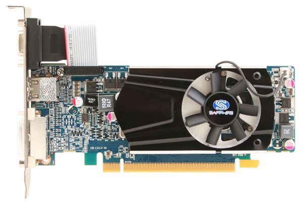 Отзывы Sapphire Radeon HD 6570 650Mhz PCI-E 2.1 2048Mb 1600Mhz 128 bit DVI HDMI HDCP