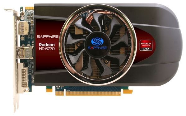Отзывы Sapphire Radeon HD 6770 850Mhz PCI-E 2.1 1024Mb 4800Mhz 128 bit DVI HDMI HDCP