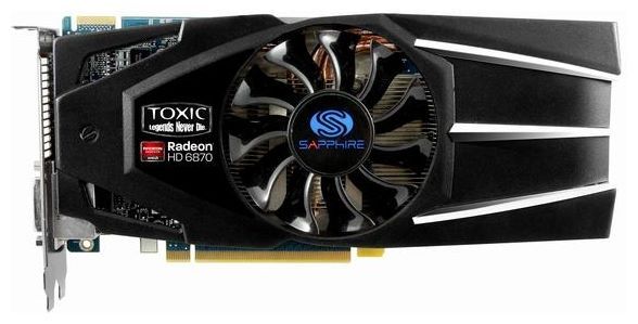 Отзывы Sapphire Radeon HD 6870 970Mhz PCI-E 2.1 1024Mb 4600Mhz 256 bit 2xDVI HDMI HDCP