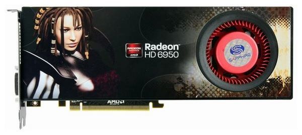 Отзывы Sapphire Radeon HD 6950 800Mhz PCI-E 2.1 2048Mb 5000Mhz 256 bit 2xDVI HDMI HDCP