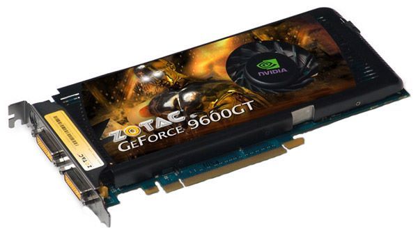 Отзывы ZOTAC GeForce 9600 GT 675Mhz PCI-E 2.0 512Mb 1800Mhz 256 bit 2xDVI TV HDCP YPrPb