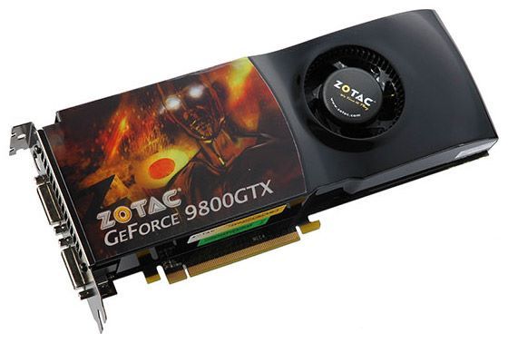 Отзывы ZOTAC GeForce 9800 GTX 675Mhz PCI-E 2.0 512Mb 2200Mhz 256 bit 2xDVI TV HDCP YPrPb