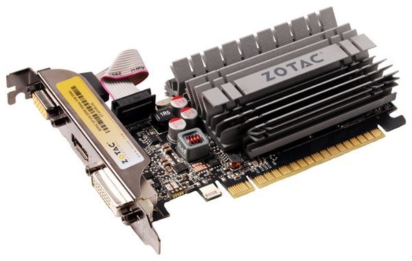 Отзывы ZOTAC GeForce GT 630 902Mhz PCI-E 2.0 1024Mb 1800Mhz 64 bit DVI HDMI HDCP