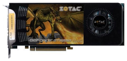 Отзывы ZOTAC GeForce GTS 250 750Mhz PCI-E 2.0 1024Mb 2300Mhz 256 bit 2xDVI TV HDCP YPrPb