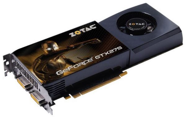 Отзывы ZOTAC GeForce GTX 275 633Mhz PCI-E 2.0 1792Mb 2268Mhz 448 bit 2xDVI TV HDCP