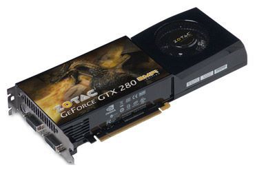 Отзывы ZOTAC GeForce GTX 280 700Mhz PCI-E 2.0 1024Mb 2300Mhz 512 bit 2xDVI TV HDCP YPrPb