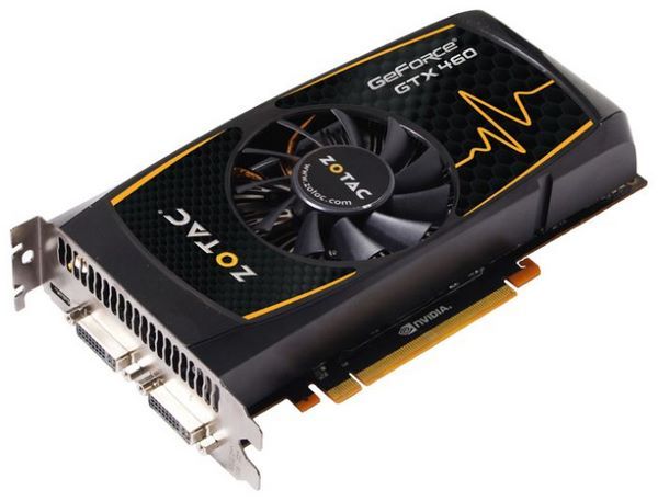 Отзывы ZOTAC GeForce GTX 460 675Mhz PCI-E 2.0 768Mb 3600Mhz 192 bit 2xDVI Mini-HDMI HDCP