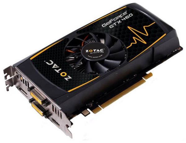 Отзывы ZOTAC GeForce GTX 460 710Mhz PCI-E 2.0 768Mb 3600Mhz 192 bit 2xDVI HDMI HDCP