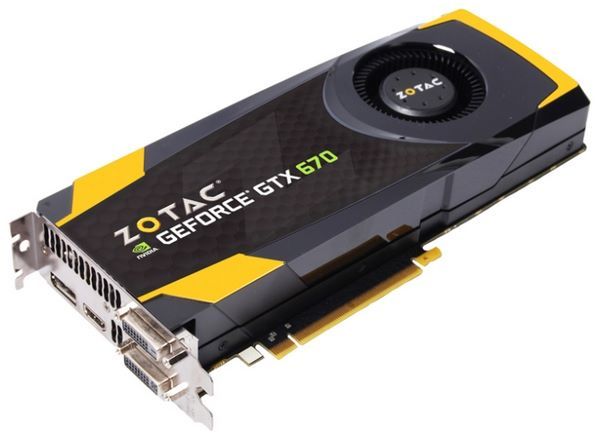 Отзывы ZOTAC GeForce GTX 670 928Mhz PCI-E 3.0 4096Mb 6008Mhz 256 bit 2xDVI HDMI HDCP